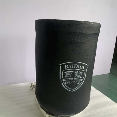Cylindrical Thermal Conductivity Crucible For Melting Aluminium Corrosion Resistance