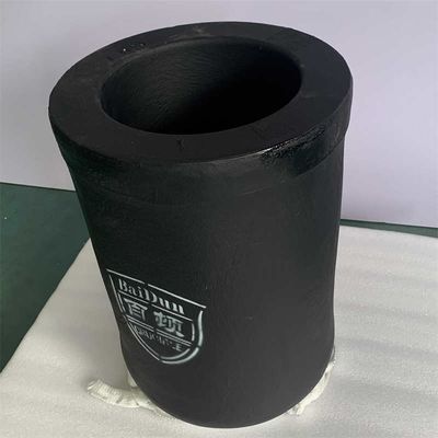 Cylindrical Thermal Conductivity Crucible For Melting Aluminium Corrosion Resistance