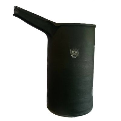 Chemical Resistance Zinc Smelting Crucible Vessel 150kg Thermal Shock Resistance