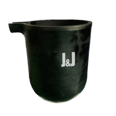 150kg Capacity Melting Crucible For Aluminum Casting Temperature Resistance