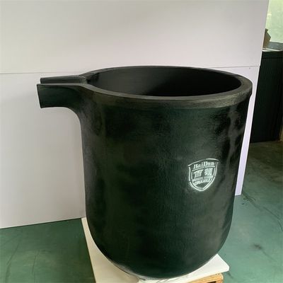Heat Insulation Aluminum Melting Crucible Corrosion Resistant Good Thermal Conductivity
