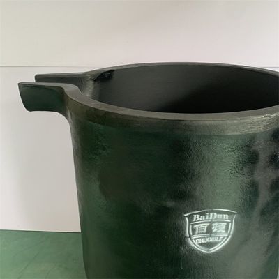 150kg Capacity Melting Crucible For Aluminum Casting Temperature Resistance