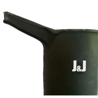 Durable Round Zinc Dissolution Crucible / Zinc Melting Basin Thermal Shock Resistant