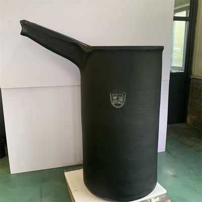 Durable Round Zinc Dissolution Crucible / Zinc Melting Basin Thermal Shock Resistant