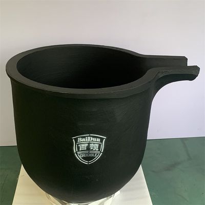Industrial Zinc Melting Crucible 150kg Capacity Corrosion Resistance High Durability