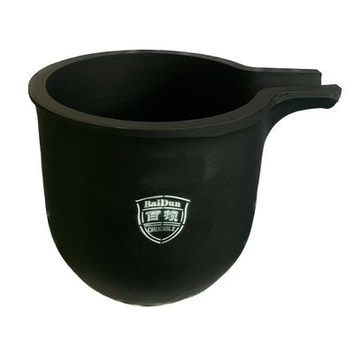 Industrial Zinc Melting Crucible 150kg Capacity Corrosion Resistance High Durability