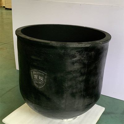 Graphite Silver Melting Crucible For Metal Casting Needs Chemical Resistance
