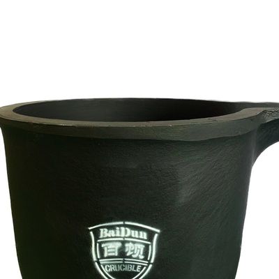Heat Resistance Graphite Crucible For Jewelry Making Black Smooth Design