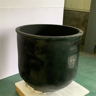 Graphite Silver Melting Crucible For Metal Casting Needs Chemical Resistance