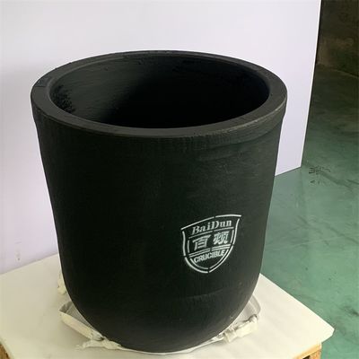 Durable Graphite Silver Casting Crucible Acids And Alkalis Resistant