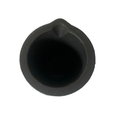 Durable Round Metal Copper Melting Crucible Temperature Resistance Heat Conductivity