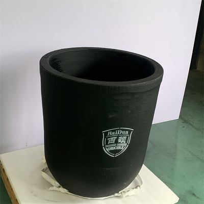 Heat Conductivity Copper Smelting Crucible 99.9% Purity Round Shape
