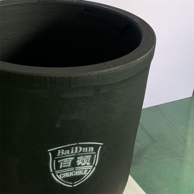 150Kg Round Crucible For Melting Copper Heat Conductivity Up To 1650℃ Resistance
