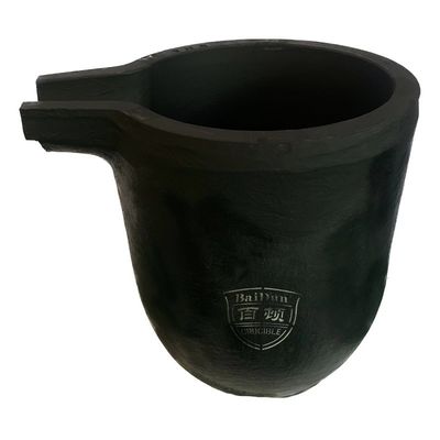 Temperature Resistance Copper Melting Crucible 150Kg Capacity High Heat Conductivity