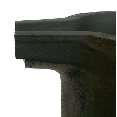 Round Crucible For Melting Copper Heat Conductivity Graphite Crucible Pot