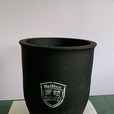 High Purity Round Copper Melting Crucible 150Kg Capacity Good Chemical Stability