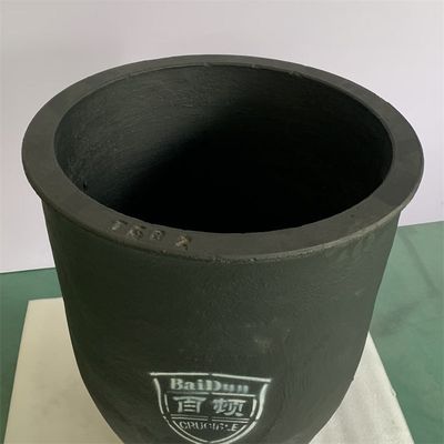 150Kg Round Crucible For Melting Copper Heat Conductivity Up To 1650℃ Resistance