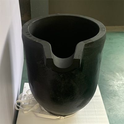 Smooth Finish Round Aluminum Alloy Melting Crucible Temperature Resistance