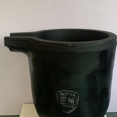 Heat Insulation Aluminum Melting Crucible Corrosion Resistant Good Thermal Conductivity