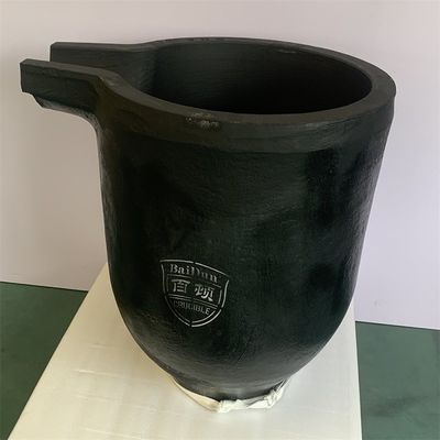 Thermal Conductivity Aluminium Melting Crucible 150kg Capacity Smooth Surface Finish