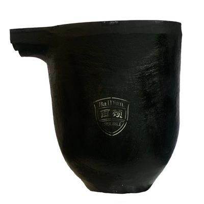 Thermal Conductivity Aluminium Melting Crucible 150kg Capacity Smooth Surface Finish