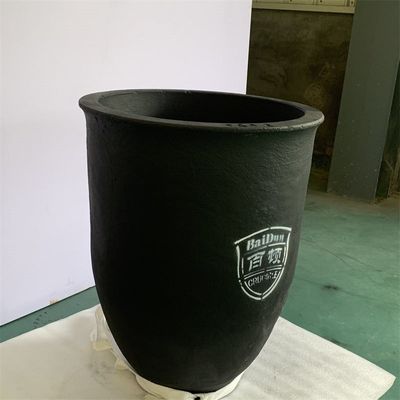 Round Melting Aluminum Crucible Strong Corrosion Resistance For Optimal Casting