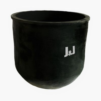 Circular Conventional Type Crucible Corrosion Resistance Round Crucible Melting Pot