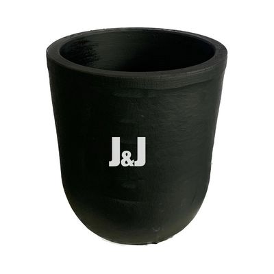 Silicon Carbide Round Conventional Type Crucible 2.21 - 2.25 G/Cm3 Density