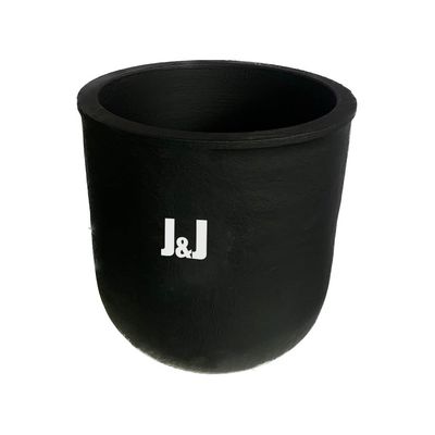 Silicon Carbide Round Conventional Type Crucible 2.21 - 2.25 G/Cm3 Density