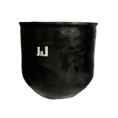 Circular Conventional Type Crucible Corrosion Resistance Round Crucible Melting Pot