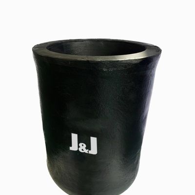1 - 100kg Capacity Conventional Type Crucible Circular High Purity Graphite Crucible