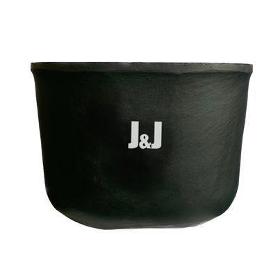 High Volume Capacity Oval Type Crucible Silicon Carbide Graphite Metal Melting Crucible