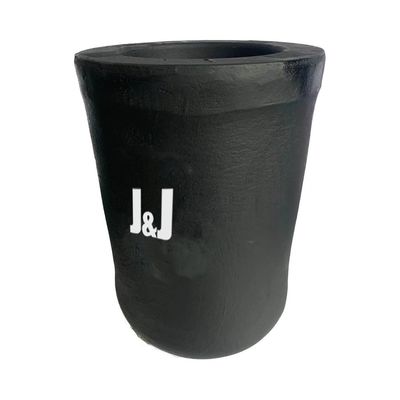 1 - 100kg Capacity Conventional Type Crucible Circular High Purity Graphite Crucible