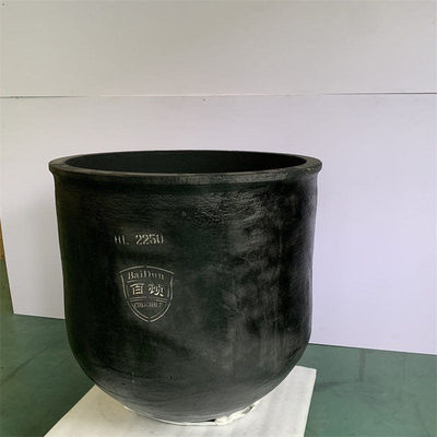 Industrial E Zinc Melting Crucible for High-Temperature Metal Melting Processes