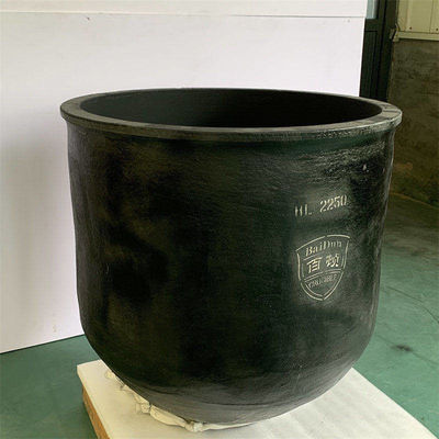 Industrial E Zinc Melting Crucible for High-Temperature Metal Melting Processes