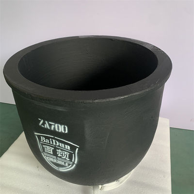 Silicon Carbide Graphite Crucible for Copper Melting 1600°C