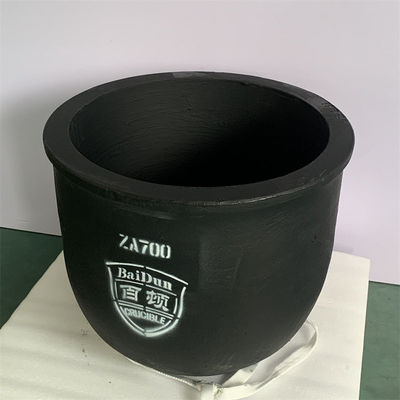 Smooth Surface SiC Graphite Crucible for Zinc Melting Up To 1600C Temperature Resistance and Stability Stable Performance