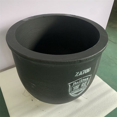 Silicon Carbide Graphite Copper Melting Crucible for Industrial Use