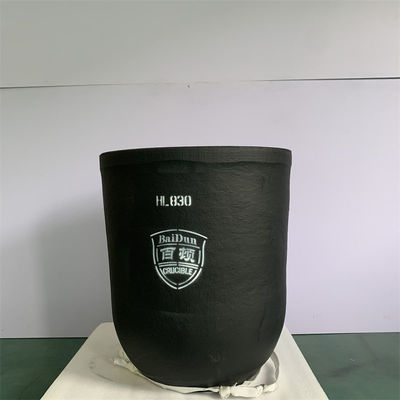 Customized 50kg Silicon Carbide Graphite Crucible For Melting Aluminum