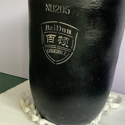 Smooth Surface Zinc Melting Crucible with Customizable Size and Excellent Thermal Shock Resistance Graphite Material