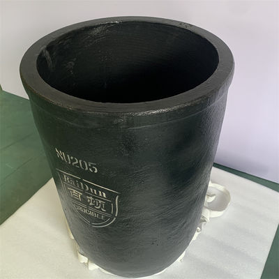 Fourniture d'usine chinoise de creuset en graphite de carbure de silicium pour l'affinage de l'or, de l'argent, du cuivre, de l'aluminium et du zinc