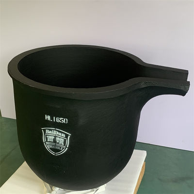 High Performance Graphite Clay Crucible For Non Ferrous Metal Casting In Industrial