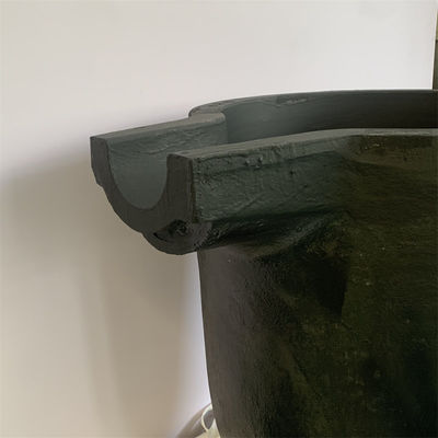 Durable Crucible With Pouring Nozzle for Accurate and Controlled Molten Metal Transfer in Casting