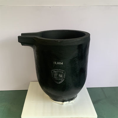 Non Ferrous Alloys Silicon Carbide Graphite Crucible High Temperature Melting Solution