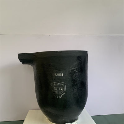 Non Ferrous Alloys Silicon Carbide Graphite Crucible High Temperature Melting Solution