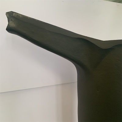 Molten Metal Reliability And Durability Crucible With Pouring Nozzle Metal Melting Silicon Carbide Graphite