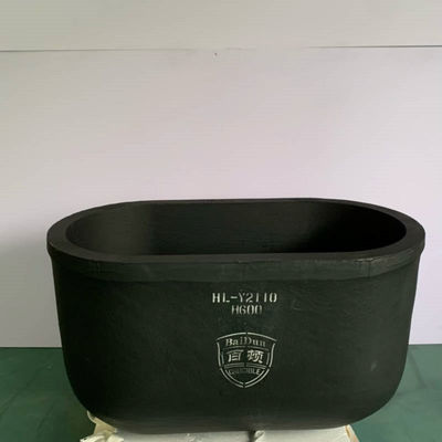Reliable Melting Casting Graphite Clay Crucible Lightweight