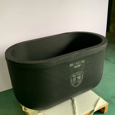 Aluminum Melting Metal Recycling Silicon Graphite Crucible Cylindrical