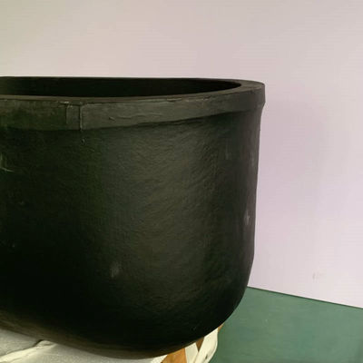 High Performance Elliptical SiC Graphite Crucible Optimized for Smelting Recycling