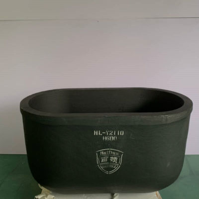 High Performance Elliptical SiC Graphite Crucible Optimized for Smelting Recycling